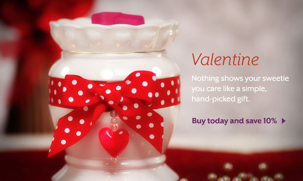 Valentine - Scentsy's January Candle Warmer of the Month